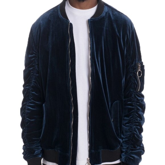 Casual Slim Fit Bomber Jacket - Picture 1 of 3